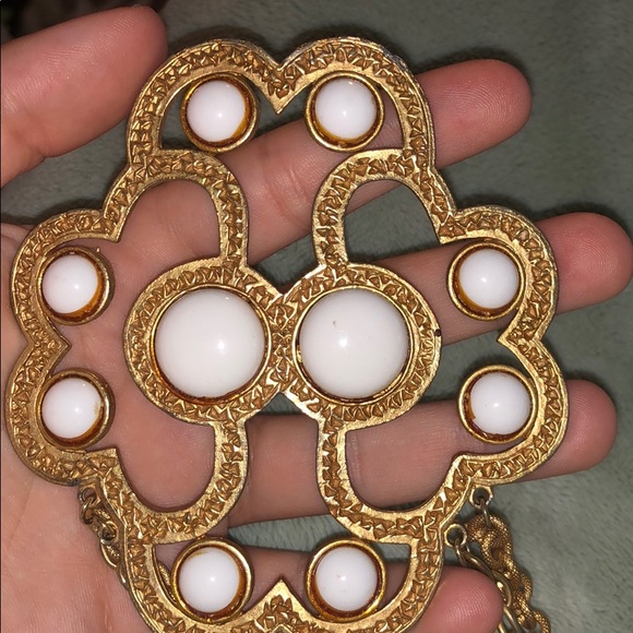 Antique gold necklace - Picture 1 of 3